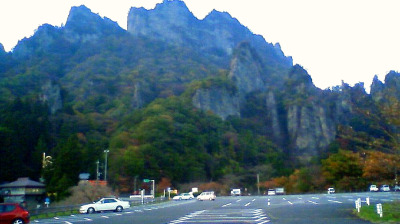 紅葉の妙義山